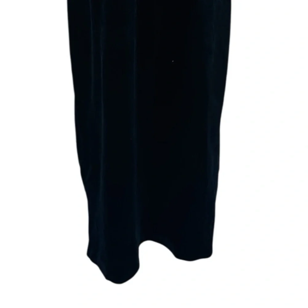 Tuckernuck Black Formal Velvet Odette Cocktail Midi Dress NWT Size M
